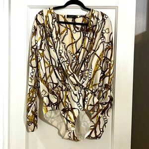 Zara chain-link bodysuit